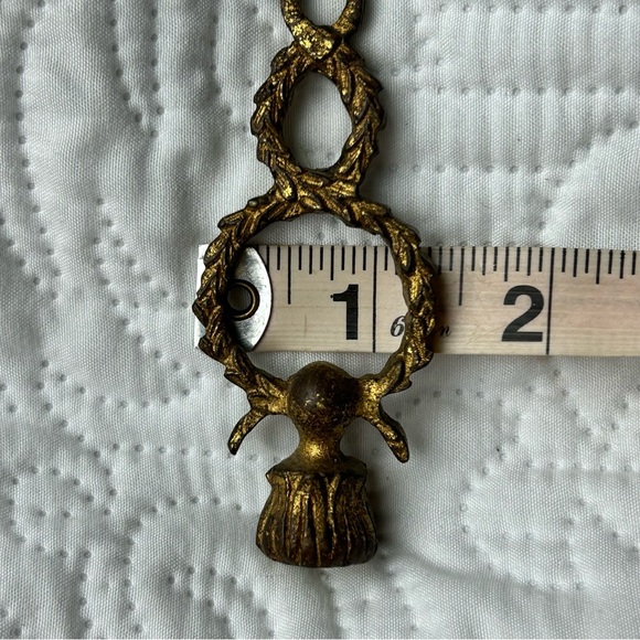 Antique Vintage gold ornate lamp finial - Picture 9 of 9